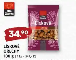 Terno Lískové ořechy nabídka