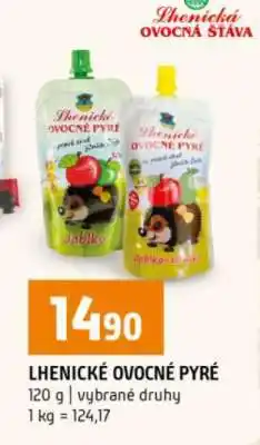 Terno LHENICKÉ OVOCNÉ PYRÉ nabídka