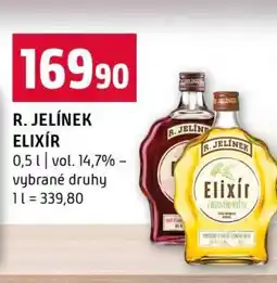 Terno R. Jelínek Elixír nabídka