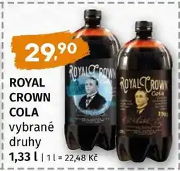 Terno Royal Crown Cola nabídka