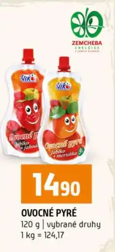 Terno Ovocné pyré nabídka