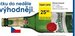 Tesco Pilsner Urquell nabídka