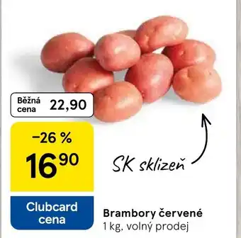 Tesco Brambory červené nabídka