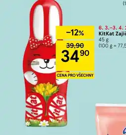 Tesco KitKat Zajíček nabídka
