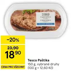 Tesco Tesco Paštika nabídka