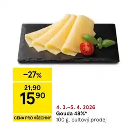 Tesco Gouda 48% nabídka