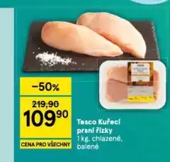 Tesco Kuřecí prsní řízky nabídka