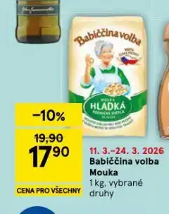 Tesco Mouka nabídka