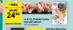 Tesco Le & co pražská šunka nabídka