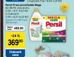 Tesco Persil prací prostředek nabídka