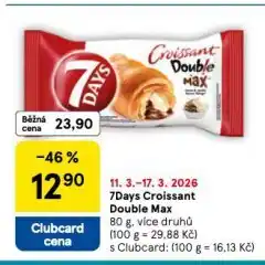Tesco 4days croissant double max nabídka