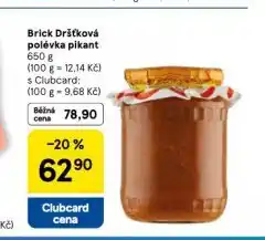 Tesco Brick drš´tková polévka pikant nabídka