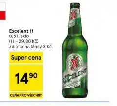 Tesco Pivo excelent 11 nabídka