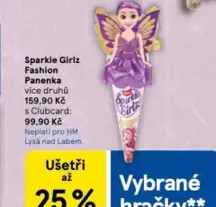 Tesco Sparkle girlz panenka nabídka