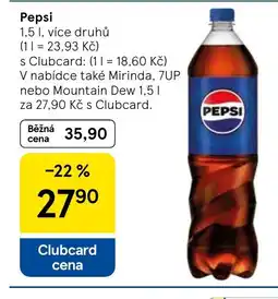 Tesco Pepsi nabídka