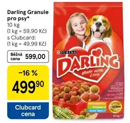 Tesco Darling Granule pro psy nabídka