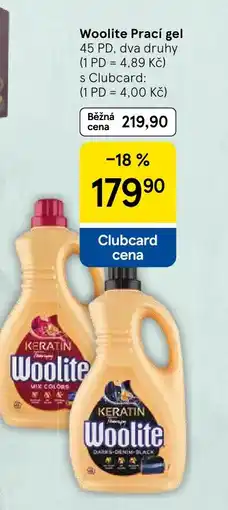 Tesco Woolite Prací gel nabídka