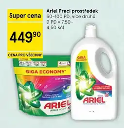 Tesco ARIEL Prací prostředek nabídka