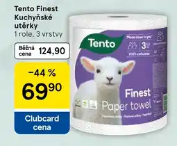 Tesco Tento Finest Kuchyňské utěrky nabídka