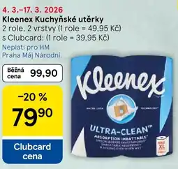 Tesco Kleenex Kuchyňské utěrky nabídka