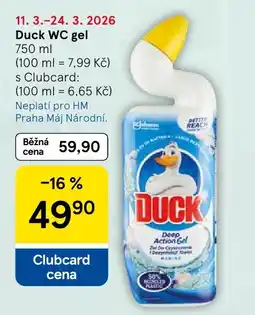 Tesco Duck WC gel nabídka