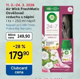 Tesco Air Wick FreshMatic Osvěžovač vzduchu s náplní nabídka