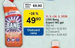 Tesco Cillit Bang Expert WC gel nabídka