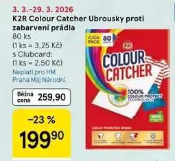 Tesco K2R Colour Catcher Ubrousky proti zabarvení prádla nabídka