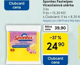 Tesco Spontex Fastwipes Víceúčelová utěrka nabídka