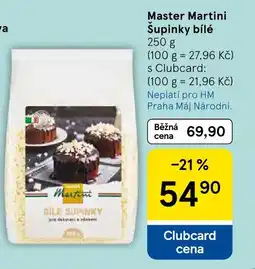 Tesco Master Martini Šupinky bílé nabídka