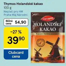 Tesco Thymos Holandské kakao nabídka