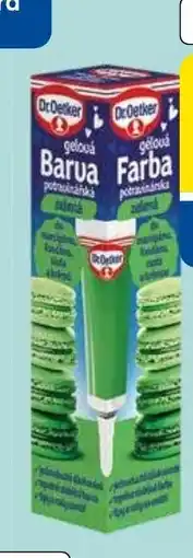 Tesco Dr. Oetker Gelová barva nabídka