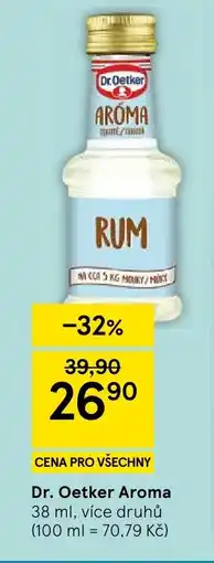 Tesco Dr. Oetker Aroma nabídka