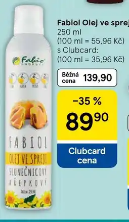 Tesco Fabiol Olej ve spreji nabídka