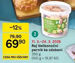 Tesco Rej Velikonoční perník ke zdobení nabídka