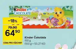 Tesco Kinder Čokoláda nabídka