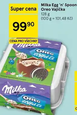 Tesco Milka Egg 'n' Spoon Oreo Vajíčka nabídka