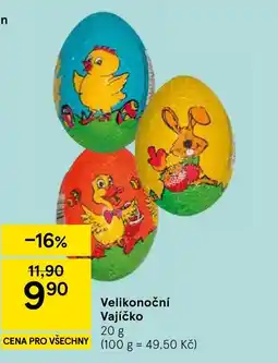 Tesco Velikonoční Vajíčko nabídka