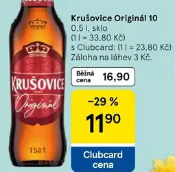 Tesco Krušovice Originál 10 nabídka