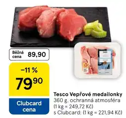 Tesco Tesco Vepřové medailonky nabídka