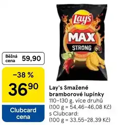 Tesco Lay's Smažené bramborové lupínky nabídka