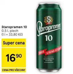 Tesco Staropramen 10 nabídka
