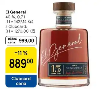 Tesco El General nabídka
