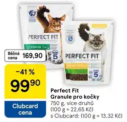 Tesco Perfect Fit Granule pro kočky nabídka