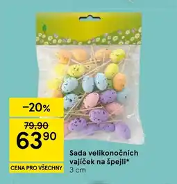 Tesco Sada velikonočních vajíček na špejli nabídka