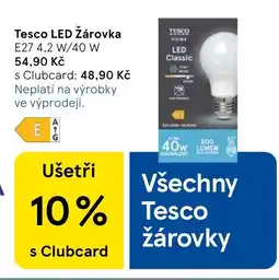 Tesco Tesco LED Žárovka nabídka