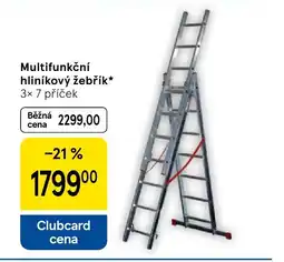 Tesco Multifunkční hliníkový žebřík nabídka
