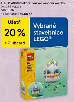 Tesco LEGO® 40816 Dekorativní velikonoční vajíčko nabídka