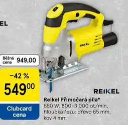 Tesco Reikel Přímočará pila nabídka