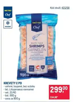 Makro Krevety C PD nabídka